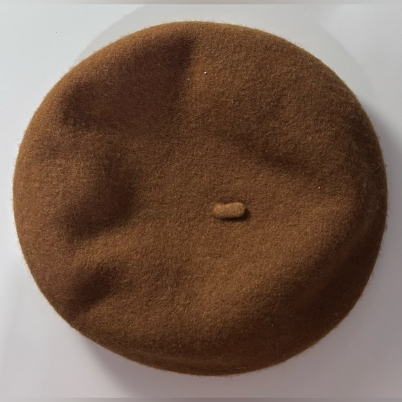 Love & Lore caramel wool beret - Picture 3 of 3